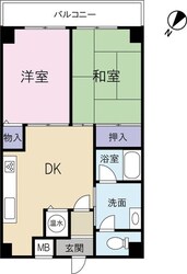 どみしるまーさ　東館の物件間取画像